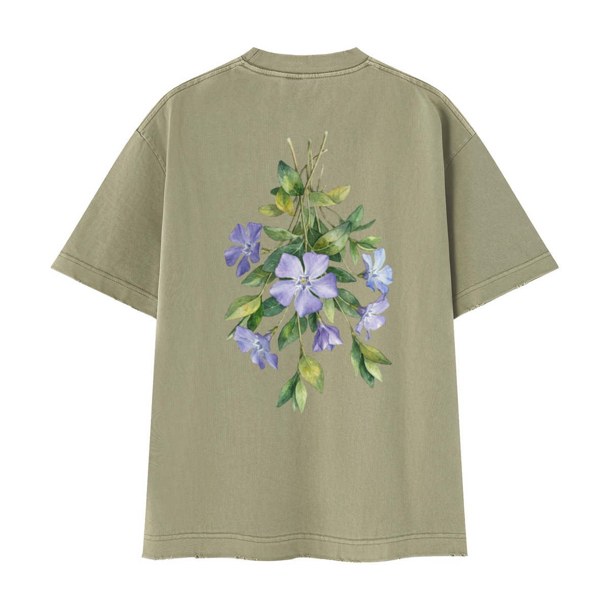 The Living Memory (Periwinkle) — Floral Archival Series 01: